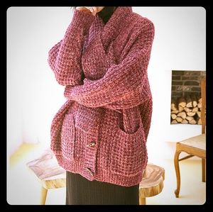 Retro Knitted Sweater CoatFinely knitted by premiu